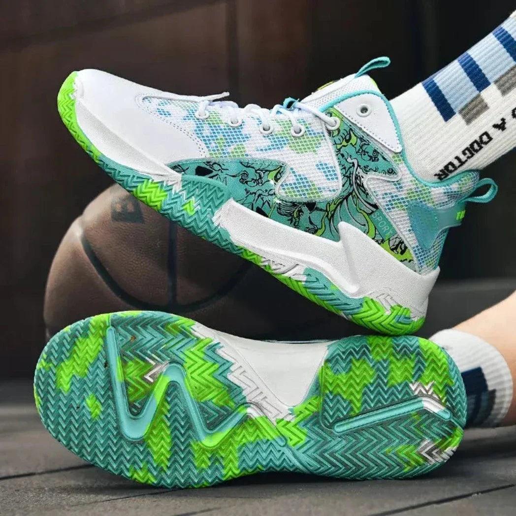 BF - Basketball and Volleyball Shoes Graphite 3.0 + Free Socks - Vivazz Sport