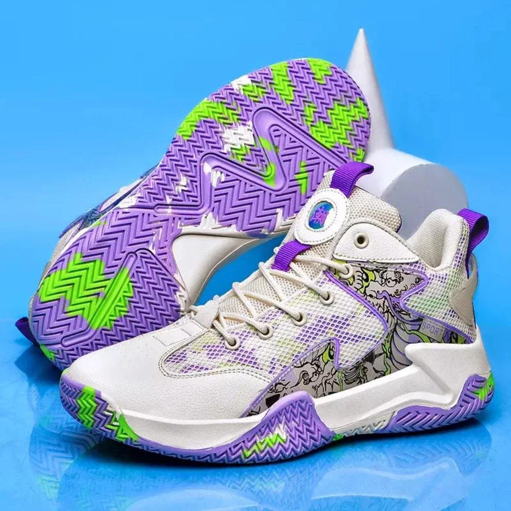 BF - Basketball and Volleyball Shoes Graphite 3.0 + Free Socks - Vivazz Sport