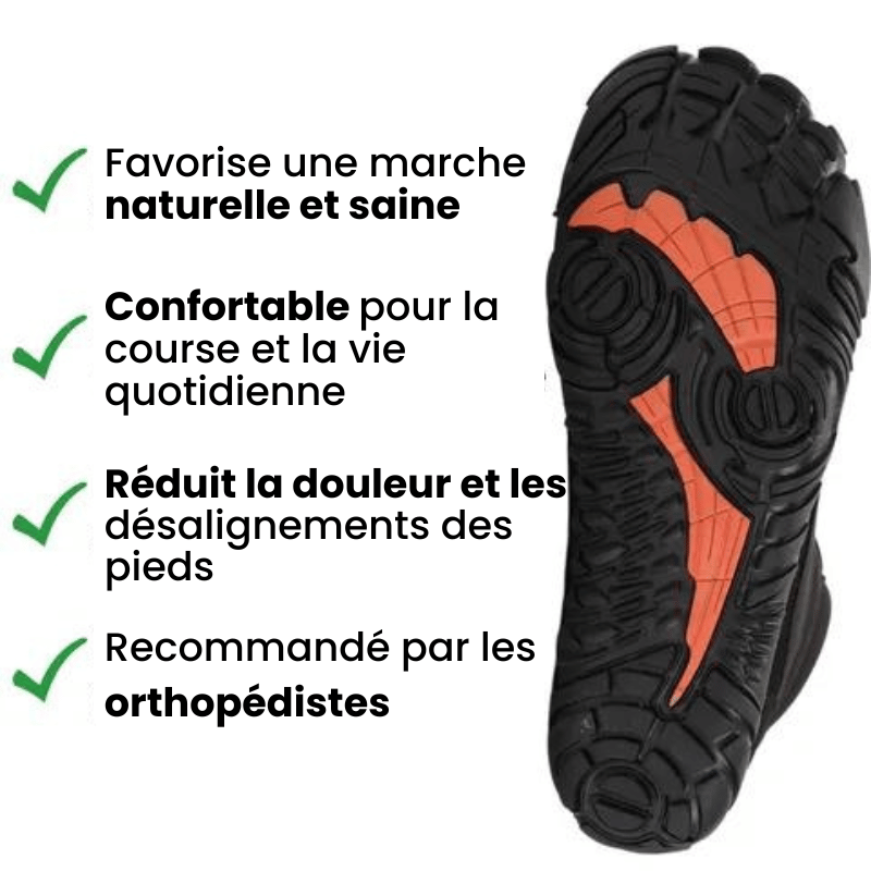 Chaussures Sports Unisexes Nu-Pieds | Antidérapantes | Vivazz Sport