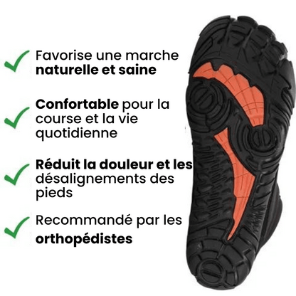 Chaussures Sports Unisexes Nu-Pieds | Antidérapantes | Vivazz Sport