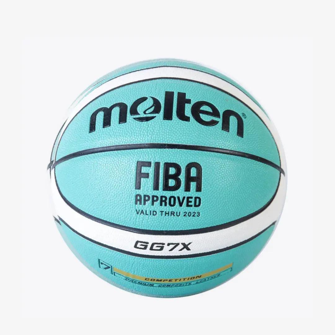 Official FIBA Molten Basketball Blue Edition Leather - Vivazz Sport