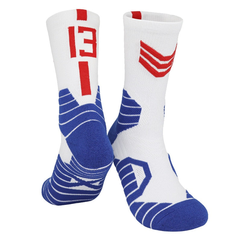 Professional High-Cut Basketball Socks