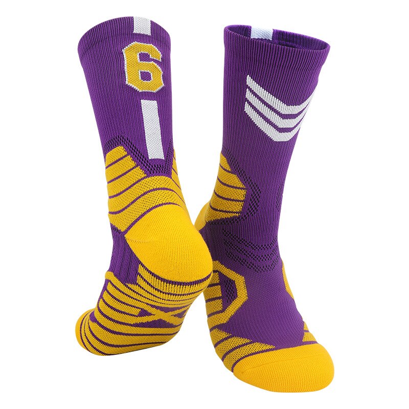 Professional High-Cut Basketball Socks