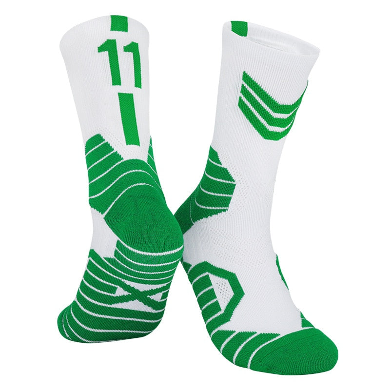 Professional High-Cut Basketball Socks