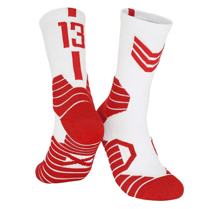 Professional High-Cut Basketball Socks