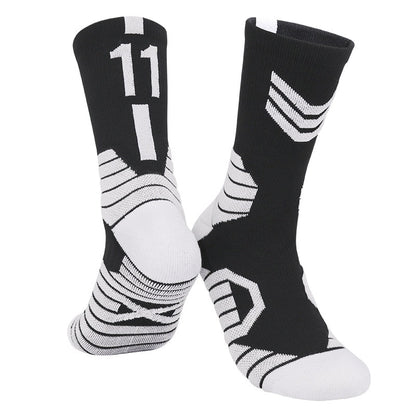 Professional High-Cut Basketball Socks