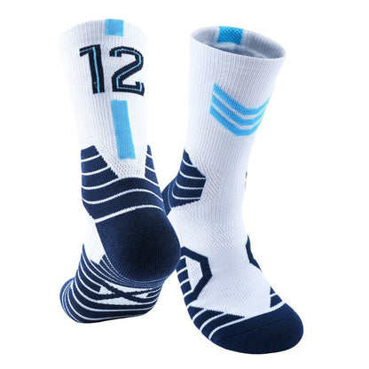 Professional High-Cut Basketball Socks