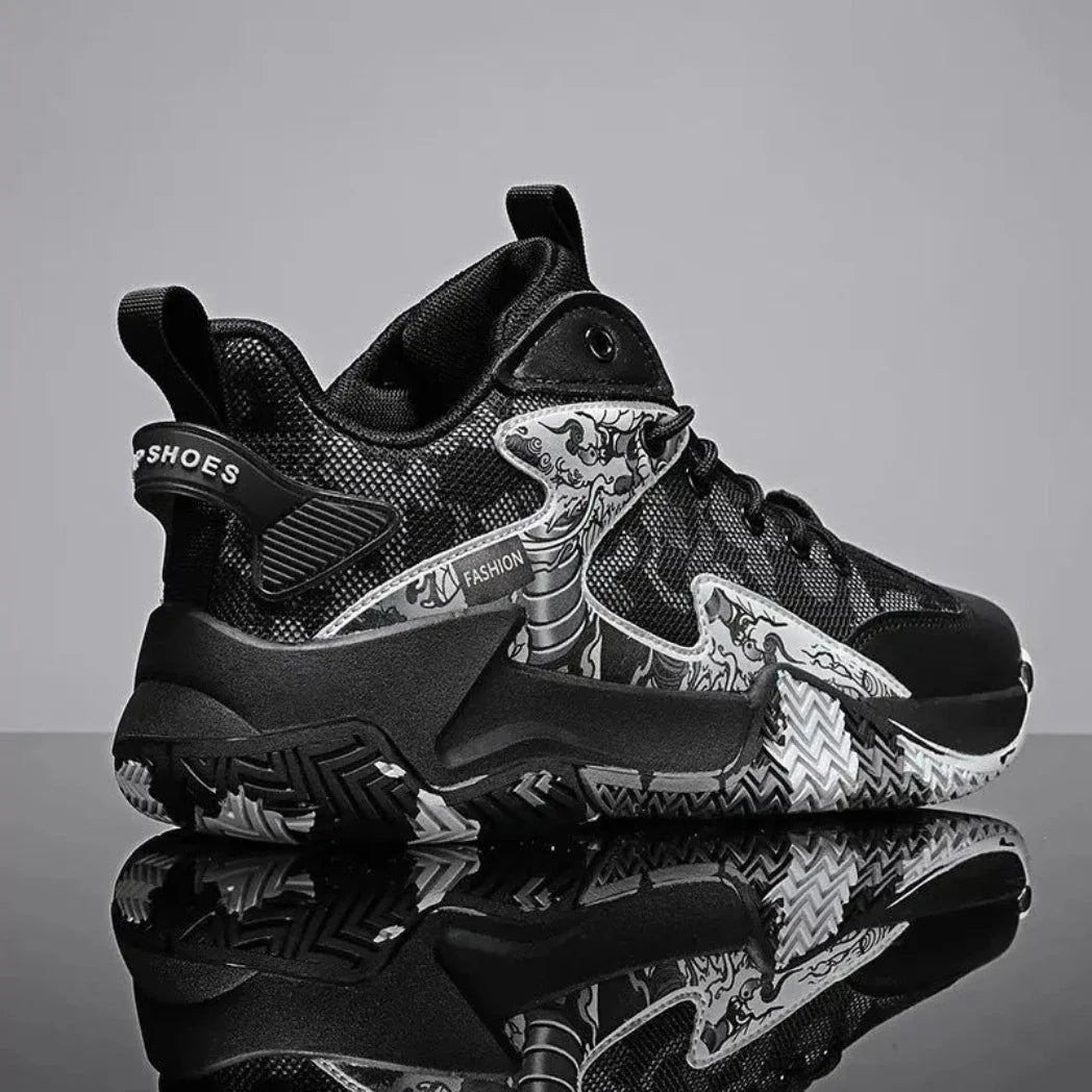 Vivazz All Black Graphite Volleyball Shoes | Vivazz Sport